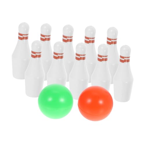 FRCOLOR 1 Satz Mini Bowling Set für Miniaturhäuser Bälle Dekoratives Kegelspiel für Partys Restaurants und Kinderzimmer Sicheres Material für Puppenhaus Dekoration FRCOLOR 1 Satz Mini Bowling Set für Miniaturhäuser Bälle Dekoratives Kegelspiel für Partys Restaurants und Kinderzimmer Sicheres Material für Puppenhaus Dekoration von FRCOLOR