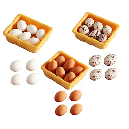 FRCOLOR 1 Satz Mini Ei Korb Dekorationsset mit Miniatur Eiern für Puppenhaus Szenen und Kreative Küchen Dekoration Langlebig und Realistisch Zubehör für Mini Häuser FRCOLOR 1 Satz Mini Ei Korb Dekorationsset mit Miniatur Eiern für Puppenhaus Szenen und Kreative Küchen Dekoration Langlebig und Realistisch Zubehör für Mini Häuser von FRCOLOR