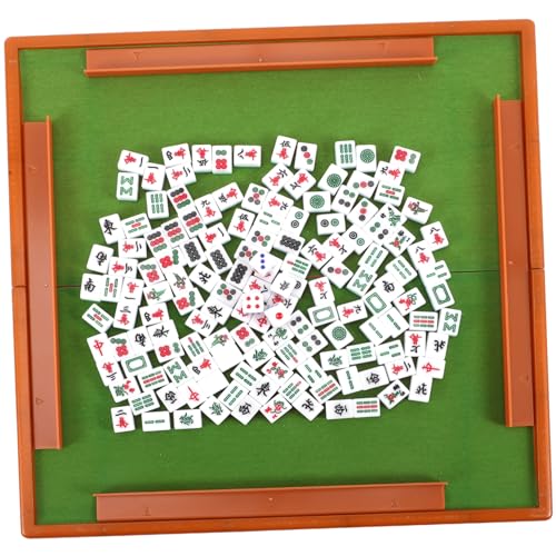 FRCOLOR 1 Satz Mini Mahjong Set Tragbares Mahjong Spielset für Reisen für Partys Zuhause und Outdoor Aktivitäten Verarbeitung und Sichere Nutzung Zufällige Farbe Zufällige Farbe FRCOLOR 1 Satz Mini Mahjong Set Tragbares Mahjong Spielset für Reisen für Partys Zuhause und Outdoor Aktivitäten Verarbeitung und Sichere Nutzung Zufällige Farbe Zufällige Farbe von FRCOLOR