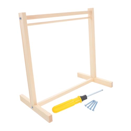 FRCOLOR 1 Satz Miniaturer Puppen Kleiderständer aus Holz Elegantes Zubehör für Puppenhaus Stabiler Kleiderbügel für Puppenkleidung Spielzeugorganizer für Kinderzimmer Praktische FRCOLOR 1 Satz Miniaturer Puppen Kleiderständer aus Holz Elegantes Zubehör für Puppenhaus Stabiler Kleiderbügel für Puppenkleidung Spielzeugorganizer für Kinderzimmer Praktische von FRCOLOR
