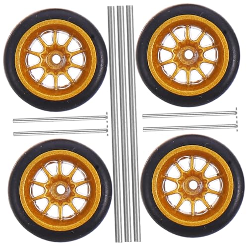 FRCOLOR 1 Satz Modell mit Gummireifen Goldene Speichen Hohlachse für Jungen Ab Jahren FRCOLOR 1 Satz Modell mit Gummireifen Goldene Speichen Hohlachse für Jungen Ab Jahren von FRCOLOR