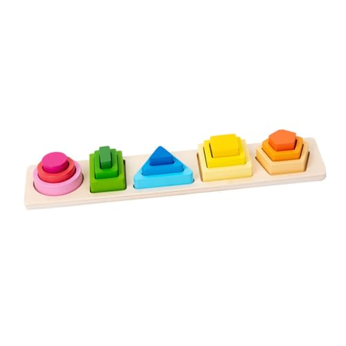 FRCOLOR 1 Satz Montessori Geometrisches Formen Steckspiel aus Holz Lernspielzeug für Kleinkinder Fördert Logisches Motorik und Eltern Interaktion für Frühes Lernen und Spielspaß FRCOLOR 1 Satz Montessori Geometrisches Formen Steckspiel aus Holz Lernspielzeug für Kleinkinder Fördert Logisches Motorik und Eltern Interaktion für Frühes Lernen und Spielspaß von FRCOLOR