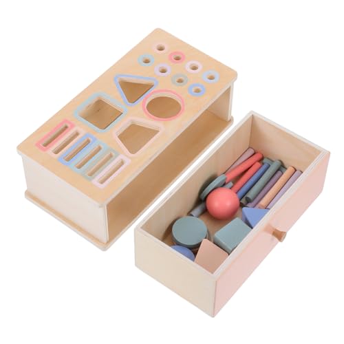 FRCOLOR 1 Satz Montessori Sortierspielzeug für Kleinkinder und Formklassifizierungsbox aus Holz Lernspiel für Frühkindliche Entwicklung von Jahren FRCOLOR 1 Satz Montessori Sortierspielzeug für Kleinkinder und Formklassifizierungsbox aus Holz Lernspiel für Frühkindliche Entwicklung von Jahren von FRCOLOR