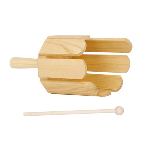 FRCOLOR 1 Satz Musikalisches Holzpercussionsinstrument für Hochwertigem Naturholz Fördert Kreativität und Musikalität für Frühen Musikunterricht und Spaß Beim von FRCOLOR