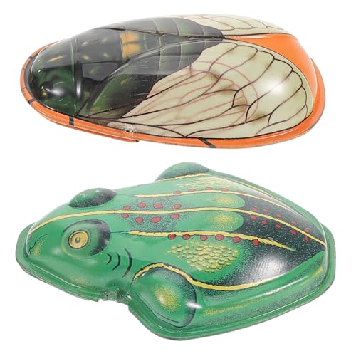 FRCOLOR 1 Satz Nostalgische Frosch Modelle Teiliges für Deko Vintage für Wohnzimmer und von FRCOLOR