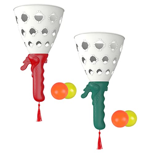 FRCOLOR 1 Satz Outdoor Pop Pass Catch Ball Stangen Bälle Grün und Rot Robustes Sicheres für Fördert die Intelligenz und Macht Spaß Beim im Freien FRCOLOR 1 Satz Outdoor Pop Pass Catch Ball Stangen Bälle Grün und Rot Robustes Sicheres für Fördert die Intelligenz und Macht Spaß Beim im Freien von FRCOLOR