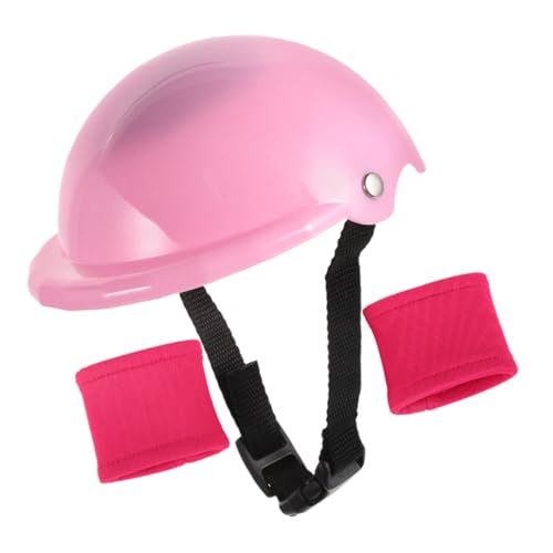 FRCOLOR 1 Satz Puppen Sporthelm und Knieschoner für Rollenspiele Realistische Accessoires für Puppen Fördert Aktives und Gesunden von FRCOLOR