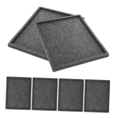FRCOLOR Stapelbares Filz Puzzle Sortiertablett für 1000 Teile Wiederverwendbares Tragbares Puzzle Organizer Tablett für Kindergarten und Heimunterricht von FRCOLOR