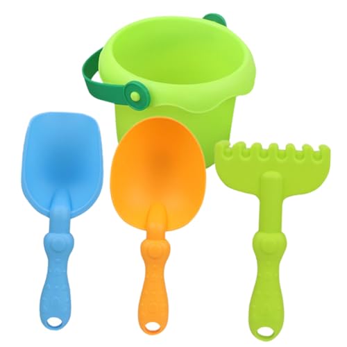 FRCOLOR 1 Satz Sandspielzeug Set für Strand Eimer und Schaufel Buntes Sandspielzeug für Kreative Spielstunden Am Strand für Kleinkinder und Eltern Junge Mädchen Zufällige Farbe von FRCOLOR