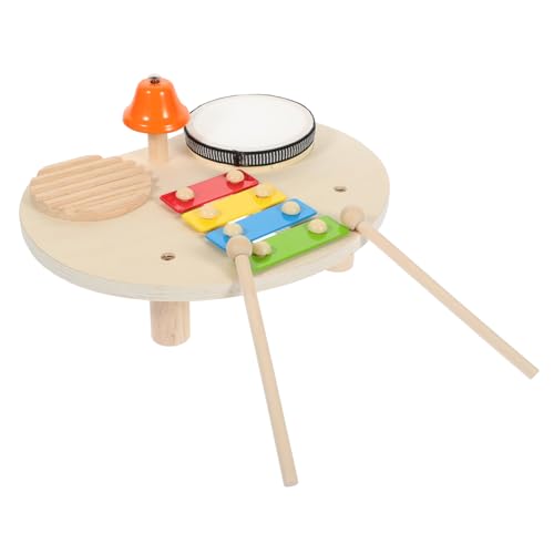 FRCOLOR 1 Satz Schlagzeug Xylophon Holz Percussion Instrument für Kreative Musikalische Bildung für Drinnen und Draußen Fördert und Kreativität von FRCOLOR