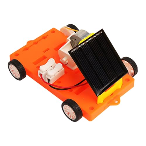 FRCOLOR 1 Satz Solarbetriebener Auto Modellbausatz DIY Wissenschaftsprojekt für Schüler Experimente mit Lernspielzeug für Kreative Köpfe und Experimentierfreunde von FRCOLOR
