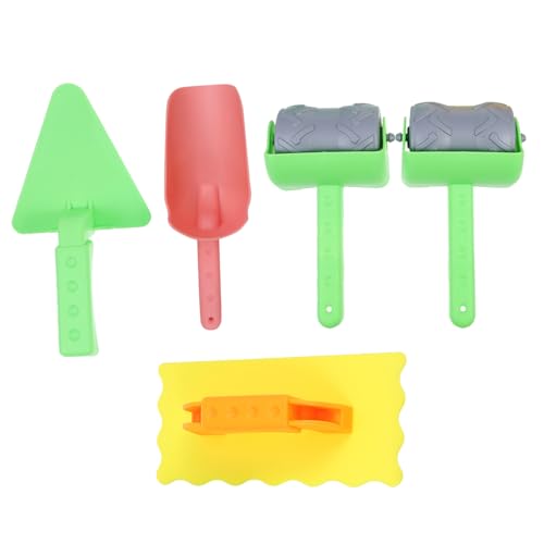 FRCOLOR 1 Satz Teiliges Bauwerkzeug Set Sandspielzeug für Kreative Bauprojekte Am Strand Schaufel Dreiecksschaufel und Walze Fördert die Vorstellungskraft Spielvergnügen FRCOLOR 1 Satz Teiliges Bauwerkzeug Set Sandspielzeug für Kreative Bauprojekte Am Strand Schaufel Dreiecksschaufel und Walze Fördert die Vorstellungskraft Spielvergnügen von FRCOLOR