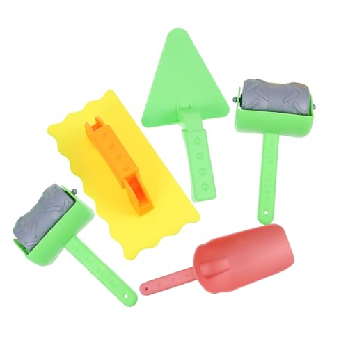 FRCOLOR 1 Satz Teiliges Bauwerkzeug Set Sandspielzeug mit Schaufel und Schaufeln für Kreative Bauprojekte im Sandkasten oder Am Strand FRCOLOR 1 Satz Teiliges Bauwerkzeug Set Sandspielzeug mit Schaufel und Schaufeln für Kreative Bauprojekte im Sandkasten oder Am Strand von FRCOLOR