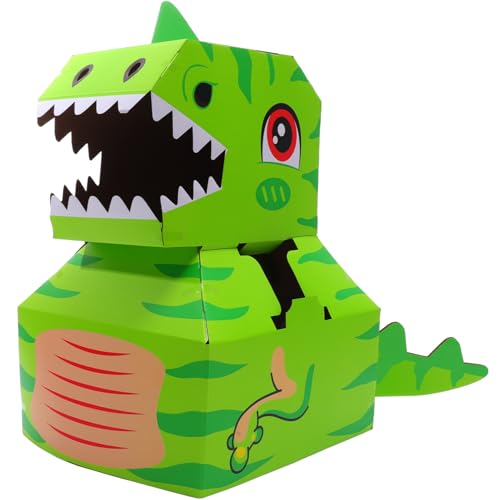 FRCOLOR 1 Satz Tragefreundliches DIY Papp Dinosaurier für Kreatives Bastelspielzeug Kreativität und Handwerklichen Fähigkeiten FRCOLOR 1 Satz Tragefreundliches DIY Papp Dinosaurier für Kreatives Bastelspielzeug Kreativität und Handwerklichen Fähigkeiten von FRCOLOR