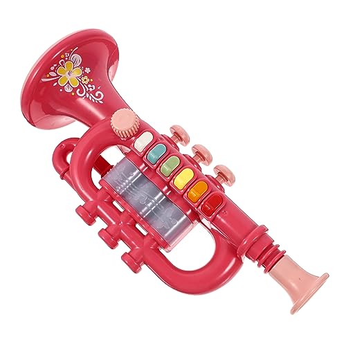 FRCOLOR 1 Satz Trompete für Lustiges Musikinstrument für Entwicklung der Musikalität Geeignet für Jungen und Mädchen ohne Batterien mit Praktischer Aufhängeschnur von FRCOLOR