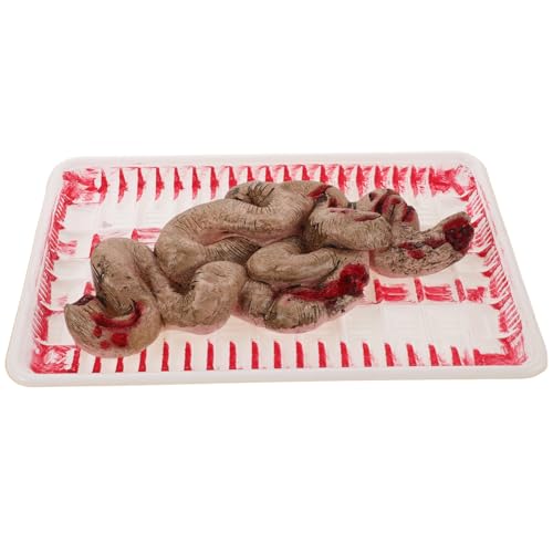 FRCOLOR 1 Schachtel Klein Darm Horror Organ Mittagessen Box Gruseliges Halloween Streichspielzeug für Partys und Dekorationen für Spukhäuser und Escape Rooms von FRCOLOR