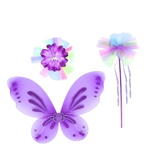 FRCOLOR 1 Set 3 Teiliger Flügel Feenstab Dreiteiliges Set Flügel Flügel Foto Requisiten Feenstab Foto Requisiten Cosplay Flügel Kopfschmuck Darbietungs Zufällige Farbe FRCOLOR 1 Set 3 Teiliger Flügel Feenstab Dreiteiliges Set Flügel Flügel Foto Requisiten Feenstab Foto Requisiten Cosplay Flügel Kopfschmuck Darbietungs Zufällige Farbe von FRCOLOR