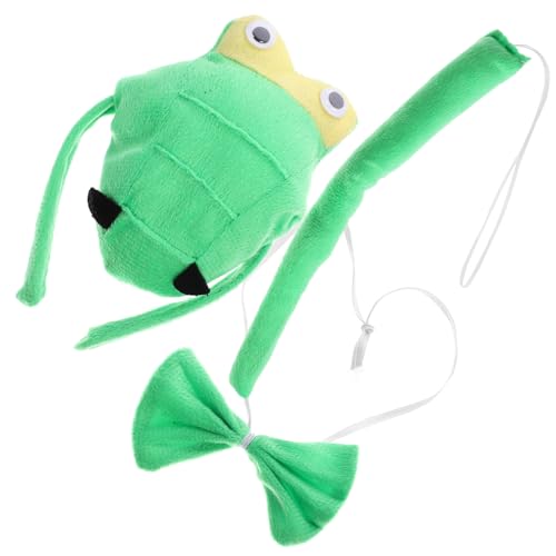 FRCOLOR 1 Set Dinosaurier Stirnband Set Dinosaurier Kostüm Kleinkind Dinosaurier Rollenspiel Halloween Cosplay Zubehör Cosplay Tier Requisite Stirnband Requisiten von FRCOLOR