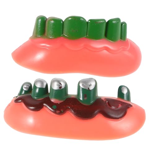 FRCOLOR 1 Set Festliche Verkleidung Fakes Zahn Requisiten Halloween Zubehör Kostüm Party Requisiten Zahn Kostüm Monster Zähne Halloween Zahn Dekoration Halloween Party Favors von FRCOLOR