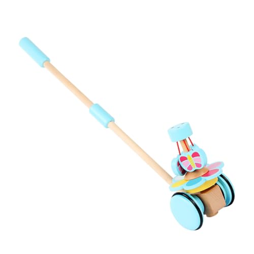 FRCOLOR 1 Stück Cartoon Drehbarer Lauflernwagen für Junge Mädchen Einstellbarer Holzspielzeug Trolley Pädagogisches Zufälliger Farbe für Motorische Entwicklung und FRCOLOR 1 Stück Cartoon Drehbarer Lauflernwagen für Junge Mädchen Einstellbarer Holzspielzeug Trolley Pädagogisches Zufälliger Farbe für Motorische Entwicklung und von FRCOLOR