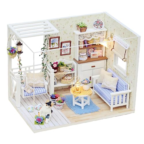 FRCOLOR 1 Stück DIY Miniaturhaus für Handgefertigtes Holzspielzeug Kreatives Bauprojekt für Altersgruppen Sicher und Einfach zu Montieren für und Kreative Aktivitäten FRCOLOR 1 Stück DIY Miniaturhaus für Handgefertigtes Holzspielzeug Kreatives Bauprojekt für Altersgruppen Sicher und Einfach zu Montieren für und Kreative Aktivitäten von FRCOLOR