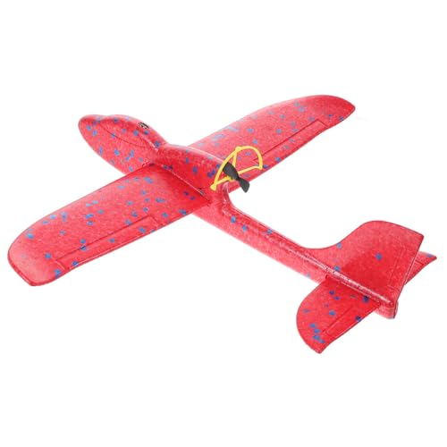 FRCOLOR 1 Stück Elektrisches Flugzeug mit LED Beleuchtung USB Aufladbares Outdoor Flugzeug für Leicht zu Werfen und Sicher im Spiel von FRCOLOR