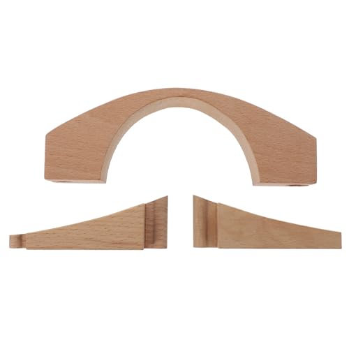 FRCOLOR 1 Stück Holzspielzeug Zugbrücke Erweiterungszubehör für Schienenfahrzeuge Kompatibel mit Holzeisenbahnen für Kreatives und Aufbau von Kindertrassen FRCOLOR 1 Stück Holzspielzeug Zugbrücke Erweiterungszubehör für Schienenfahrzeuge Kompatibel mit Holzeisenbahnen für Kreatives und Aufbau von Kindertrassen von FRCOLOR