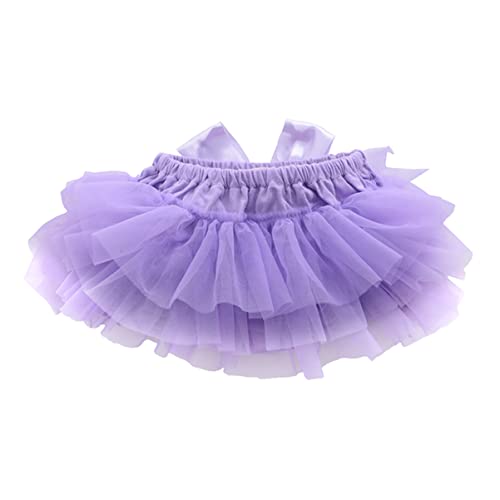 FRCOLOR 1 Stück Kinderländer reizwäsch Neugeborenen-Fotoshooting-Outfits für Babys Tutu für Babymädchen Tutu-Rock für Kleinkinder Tutus für Mädchen kleinkind tutu Violett von FRCOLOR