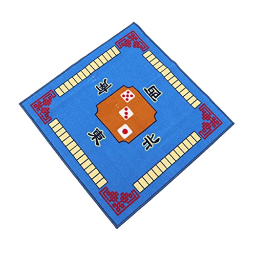 FRCOLOR 1 Stück Mahjong Tischmatte Antirutsch Mahjong Unterlage für Spiele Poker und Brettspiele Geräuschdämmend Blau FRCOLOR 1 Stück Mahjong Tischmatte Antirutsch Mahjong Unterlage für Spiele Poker und Brettspiele Geräuschdämmend Blau von FRCOLOR