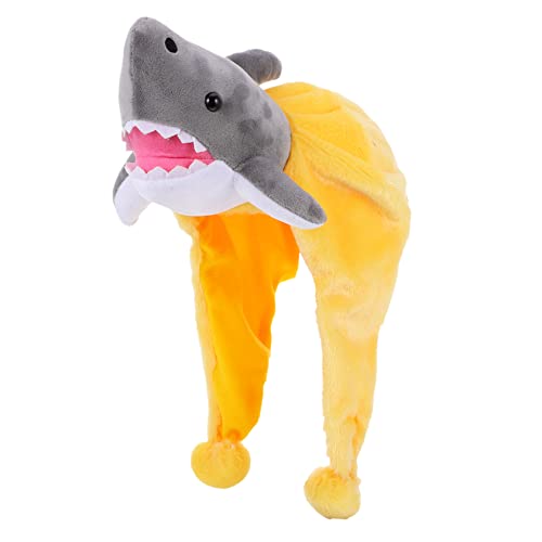 FRCOLOR 1 Stück Shark Hat Lustige Kopfdekoration für Partys und Fotos für Halloween Geburtstagsfeiern und Cosplay mit Leicht Abnehmbaren Klebeaufklebern FRCOLOR 1 Stück Shark Hat Lustige Kopfdekoration für Partys und Fotos für Halloween Geburtstagsfeiern und Cosplay mit Leicht Abnehmbaren Klebeaufklebern von FRCOLOR