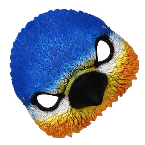 FRCOLOR 1 Stück Vogelkopfmaske Karneval Vogelkopfbedeckung Halloween Gesichtsmaske Hautpflege Kinderkostüm Maskerademaske Karneval Liefert Masken Karneval Verkleiden Zubehör Pu-schaum Blue FRCOLOR 1 Stück Vogelkopfmaske Karneval Vogelkopfbedeckung Halloween Gesichtsmaske Hautpflege Kinderkostüm Maskerademaske Karneval Liefert Masken Karneval Verkleiden Zubehör Pu-schaum Blue von FRCOLOR