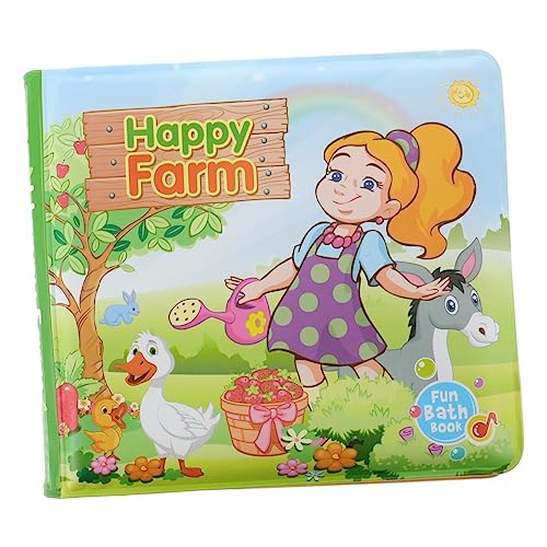 FRCOLOR 1 Stück Wasserdichtes Babybadbuch Frühes Lernspielzeug für Kleinkinder Strapazierfähiges Waschbares Buch für Spaß der Badewanne Fördert Kognitive Fähigkeiten und Sensorisches FRCOLOR 1 Stück Wasserdichtes Babybadbuch Frühes Lernspielzeug für Kleinkinder Strapazierfähiges Waschbares Buch für Spaß der Badewanne Fördert Kognitive Fähigkeiten und Sensorisches von FRCOLOR