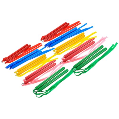 FRCOLOR 10 Paare Bunte Rhythmusstöcke für Kleinkinder Langlebige Musikspielzeuge aus Nylon und Kunststoff Pädagogische Schlaginstrumente mit Bunten Bändern Musikalischer und Motorischer FRCOLOR 10 Paare Bunte Rhythmusstöcke für Kleinkinder Langlebige Musikspielzeuge aus Nylon und Kunststoff Pädagogische Schlaginstrumente mit Bunten Bändern Musikalischer und Motorischer von FRCOLOR