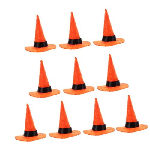 FRCOLOR 10 Stck. Teiliges Mini Hexenhut Filz Flexible Kleine Hexenhüte für Halloween-party Karneval Cosplay und Gnom-dekoration Kreative und Vielseitige Kostümaccessoires FRCOLOR 10 Stck. Teiliges Mini Hexenhut Filz Flexible Kleine Hexenhüte für Halloween-party Karneval Cosplay und Gnom-dekoration Kreative und Vielseitige Kostümaccessoires von FRCOLOR