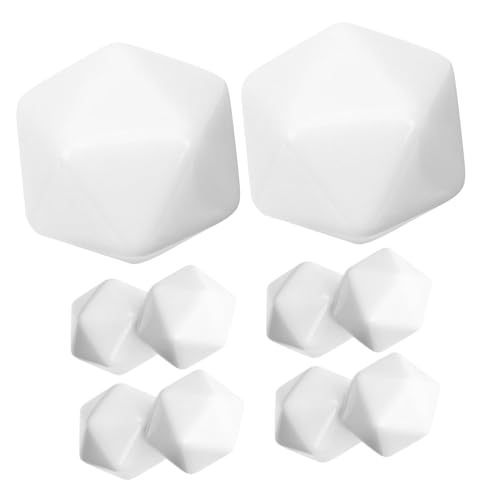 FRCOLOR 10 Stück Acrylwürfel Blanko Unvollendet DIY Bastelwürfel zum Bemalen Acrylklötze Basteln Spiel Würfel für Kreative Gestaltung FRCOLOR 10 Stück Acrylwürfel Blanko Unvollendet DIY Bastelwürfel zum Bemalen Acrylklötze Basteln Spiel Würfel für Kreative Gestaltung von FRCOLOR