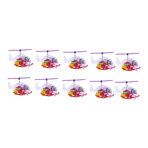 FRCOLOR 10 Stück Aufzieh Hubschrauber Lustige Kinderpartytütenfüllung für Spiele im Freien Bunte Plastikspielzeuge für Jungen und Mädchen Fördert Kreativität und Zufällige Zufällige Farbe FRCOLOR 10 Stück Aufzieh Hubschrauber Lustige Kinderpartytütenfüllung für Spiele im Freien Bunte Plastikspielzeuge für Jungen und Mädchen Fördert Kreativität und Zufällige Zufällige Farbe von FRCOLOR