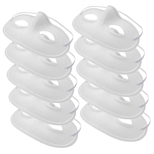 FRCOLOR 10 Stück Diy Handbemalbare Weiße Papiermasken Leere Maske für Halloween Karneval und für Bastelideen und Unvergessliche FRCOLOR 10 Stück Diy Handbemalbare Weiße Papiermasken Leere Maske für Halloween Karneval und für Bastelideen und Unvergessliche von FRCOLOR
