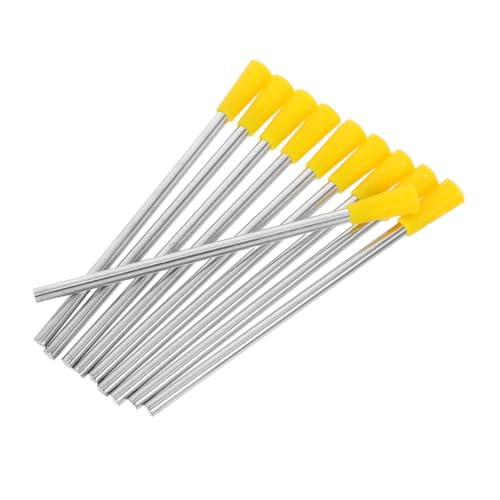 FRCOLOR 10 Stück Dreieck Eisenklöppel für Dinner Bell Sticks Leichtes Metall Schlagzeugholz Langlebige Percussion Schlägel Klarer für Schule Außenbereich und Familienessen FRCOLOR 10 Stück Dreieck Eisenklöppel für Dinner Bell Sticks Leichtes Metall Schlagzeugholz Langlebige Percussion Schlägel Klarer für Schule Außenbereich und Familienessen von FRCOLOR