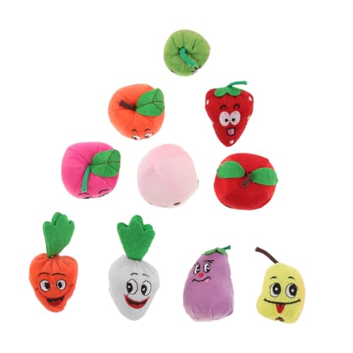 FRCOLOR 10 Stück Fingerpuppen Cartoon Früchte Handpuppen für Geschichtenerzähler Leicht Tragbar für Kleinkinder Fördert Interaktion Sprachentwicklung FRCOLOR 10 Stück Fingerpuppen Cartoon Früchte Handpuppen für Geschichtenerzähler Leicht Tragbar für Kleinkinder Fördert Interaktion Sprachentwicklung von FRCOLOR