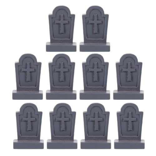 FRCOLOR 10 Stück Mikro Landschafts Grabsteine Halloween Grabstein Grabstein Dekoration Miniatur Grabsteine Halloween Ornamente Halloween Dekorationen Grabstein Ornament FRCOLOR 10 Stück Mikro Landschafts Grabsteine Halloween Grabstein Grabstein Dekoration Miniatur Grabsteine Halloween Ornamente Halloween Dekorationen Grabstein Ornament von FRCOLOR