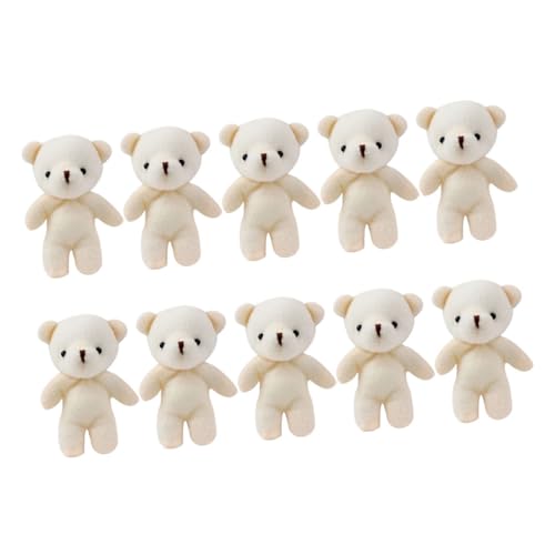 FRCOLOR 10 Stück Mini Bär Plüsch Anhänger Süße Stofftier Schlüsselanhänger für DIY Projekte als für Geburtstage Valentinstag Weihnachten und Mehr FRCOLOR 10 Stück Mini Bär Plüsch Anhänger Süße Stofftier Schlüsselanhänger für DIY Projekte als für Geburtstage Valentinstag Weihnachten und Mehr von FRCOLOR