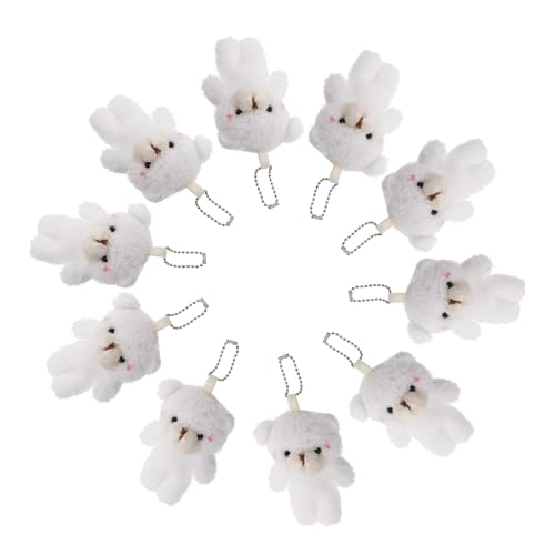 FRCOLOR 10 Stück Mini Kuscheltiere Kleine Plüschbären Gelenkige Stofftiere Weiche Schlüsselanhänger Geschenkideen Für Party Dekoration FRCOLOR 10 Stück Mini Kuscheltiere Kleine Plüschbären Gelenkige Stofftiere Weiche Schlüsselanhänger Geschenkideen Für Party Dekoration von FRCOLOR