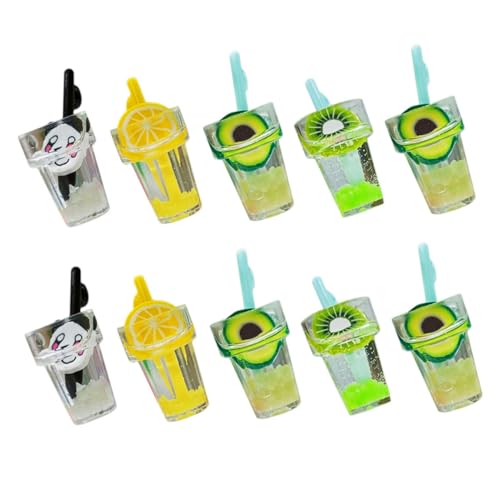 FRCOLOR 10 Stück Miniatur Getränke Mini Drinks für Puppenhaus Bunte Getränke Deko Realistische für Spielsets und Fotografie Requisiten FRCOLOR 10 Stück Miniatur Getränke Mini Drinks für Puppenhaus Bunte Getränke Deko Realistische für Spielsets und Fotografie Requisiten von FRCOLOR
