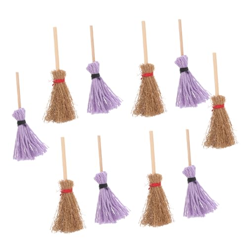 FRCOLOR 10 Stück Miniatur Reinigungsset Teiliges Puppenhaus Zubehör Besen und Mop für DIY Mikrolandschaften und Kreative Spielumgebungen FRCOLOR 10 Stück Miniatur Reinigungsset Teiliges Puppenhaus Zubehör Besen und Mop für DIY Mikrolandschaften und Kreative Spielumgebungen von FRCOLOR