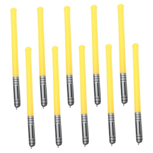 FRCOLOR 10 Stück Teiliges Aufblasbares Lichtschwert aus PVC Lang Leichtes und Sicheres für Kindergeburtstag Cosplay und Poolparty Farbenfrohes Partyzubehör für Jungen und Mädchen FRCOLOR 10 Stück Teiliges Aufblasbares Lichtschwert aus PVC Lang Leichtes und Sicheres für Kindergeburtstag Cosplay und Poolparty Farbenfrohes Partyzubehör für Jungen und Mädchen von FRCOLOR