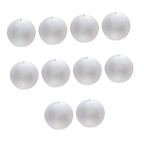 FRCOLOR 10 Stück Teiliges Halbtransparente Matte Strandbälle Vielseitige Aufblasbare Spielbälle für Erwachsene Leicht für Outdoor Pool Garten und Partyspaß FRCOLOR 10 Stück Teiliges Halbtransparente Matte Strandbälle Vielseitige Aufblasbare Spielbälle für Erwachsene Leicht für Outdoor Pool Garten und Partyspaß von FRCOLOR