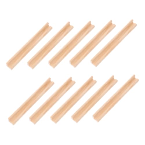 FRCOLOR 10 Stück Teiliges Holz Domino Rack Stabile Holzunterlage für Dominosteine für Domino Spiele Zubehör für Spieleabende FRCOLOR 10 Stück Teiliges Holz Domino Rack Stabile Holzunterlage für Dominosteine für Domino Spiele Zubehör für Spieleabende von FRCOLOR