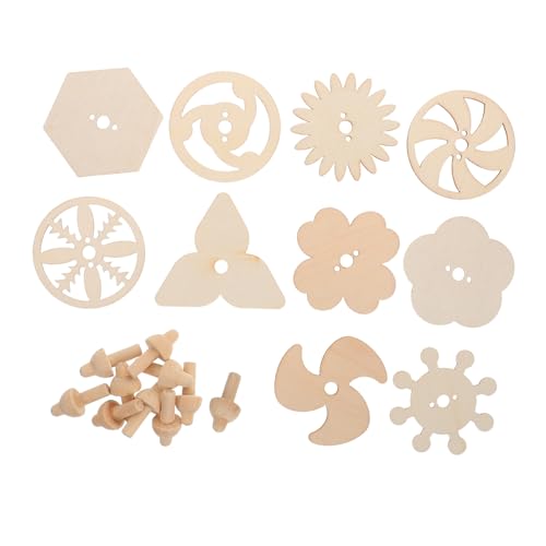 FRCOLOR 10 Stück Teiliges Holz Drehscheibe Bastelset für Handgefertigte Unbemalte Gyroskop Spielzeuge aus Robustem Holz Fördert Feinmotorik und Hand Auge Koordination für Kindergarten FRCOLOR 10 Stück Teiliges Holz Drehscheibe Bastelset für Handgefertigte Unbemalte Gyroskop Spielzeuge aus Robustem Holz Fördert Feinmotorik und Hand Auge Koordination für Kindergarten von FRCOLOR