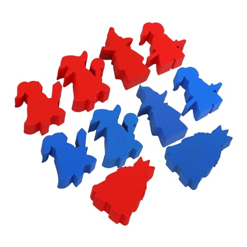 FRCOLOR 10 Stück Teiliges Holz Schachfiguren Handgefertigte Spielfiguren mit König Soldat und Schwertkämpfer Kleine Brettspiel Zubehörteile für Familien und Unterhaltungsspiele FRCOLOR 10 Stück Teiliges Holz Schachfiguren Handgefertigte Spielfiguren mit König Soldat und Schwertkämpfer Kleine Brettspiel Zubehörteile für Familien und Unterhaltungsspiele von FRCOLOR