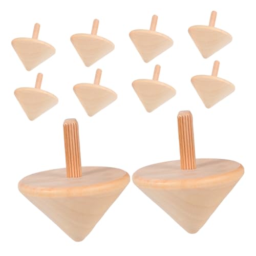 FRCOLOR 10 Stück Teiliges Holz zum Bemalen für Handgefertigte DIY Spinning Tops aus Naturbelassenem Holz Pädagogisches Feinmotorik Geduld und Hand Auge Koordination FRCOLOR 10 Stück Teiliges Holz zum Bemalen für Handgefertigte DIY Spinning Tops aus Naturbelassenem Holz Pädagogisches Feinmotorik Geduld und Hand Auge Koordination von FRCOLOR